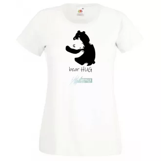   Maci ölelés, bear hug, I need a hug - női rövid ujjú póló