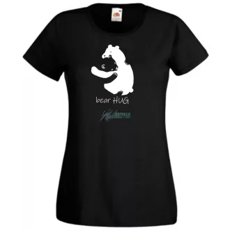   Maci ölelés, bear hug, I need a hug - női rövid ujjú póló