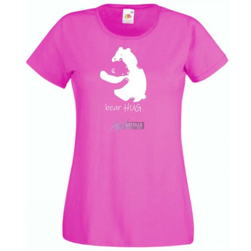 Maci ölelés, bear hug, I need a hug - női rövid ujjú póló