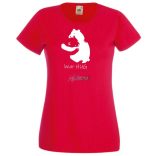 Maci ölelés, bear hug, I need a hug - női rövid ujjú póló