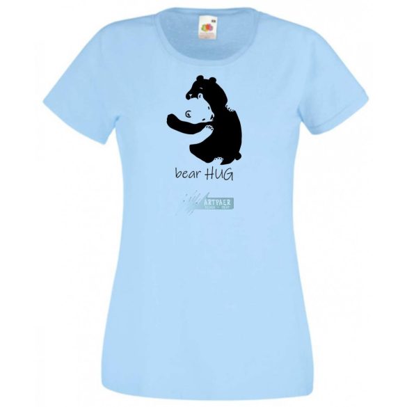 Maci ölelés, bear hug, I need a hug - női rövid ujjú póló