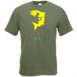 Horgászoknak, pecázás minta férfi rövidujjú póló