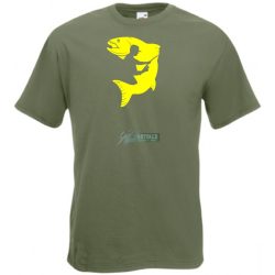 Horgászoknak, pecázás minta férfi rövidujjú póló