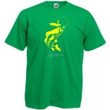 Kapj el - pontyra horgászó minta férfi rövid ujjú póló