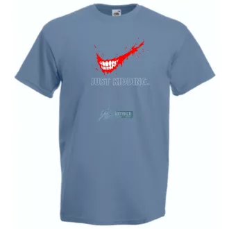   Humoros, Just kidding, csak viccel... férfi rövid ujjú póló