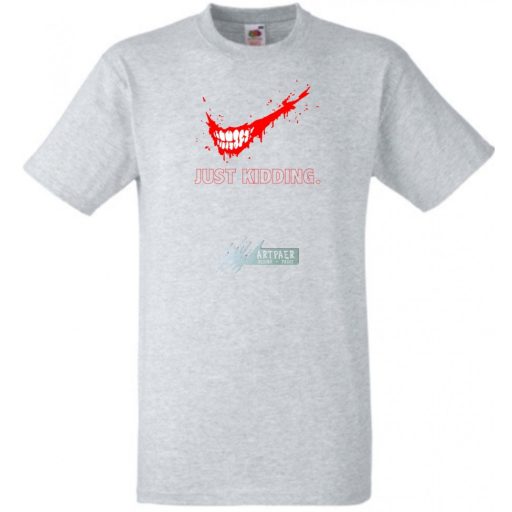 Humoros, Just kidding, csak viccel... férfi rövid ujjú póló