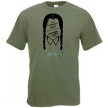 Wednesday - I am a homicidal maniac mintás férfi rövid ujjú póló