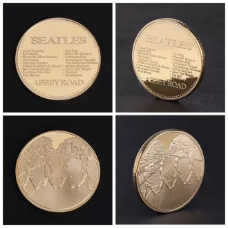 Retró Beatles emlék érem, Abbey Road