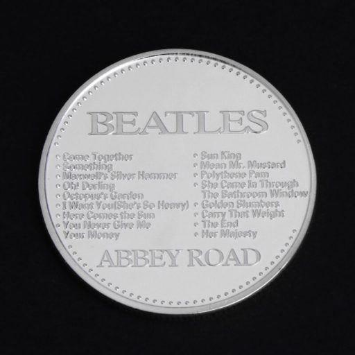 Retró Beatles emlék érem, Abbey Road