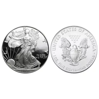 American Statue of Liberty Silver Plated