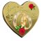 Szerelem záloga - Szív alakú ajándék érem - akril dobozban - eljegyzésre, Valentin napra 0