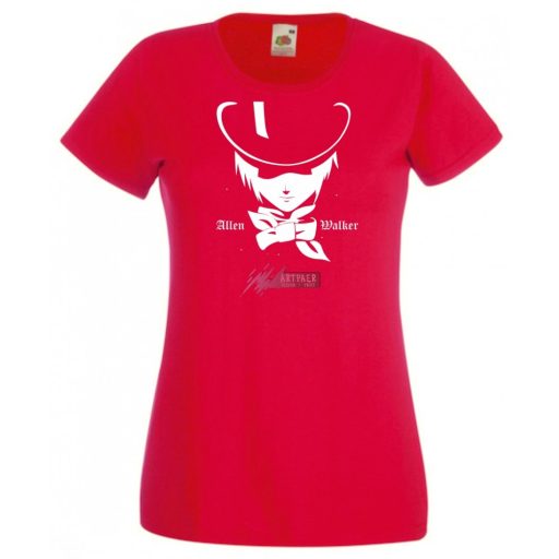 Anime Allen Walker női rövid ujjú póló