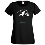 Babaváró női rövid ujjú póló