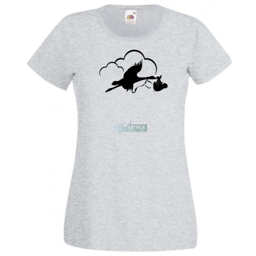 Babaváró női rövid ujjú póló