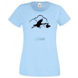 Babaváró női rövid ujjú póló