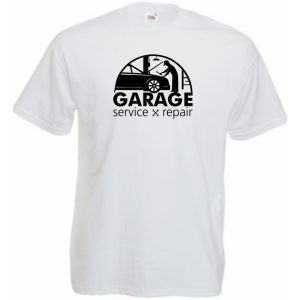 Garage Service & Repair férfi rövid ujjú póló