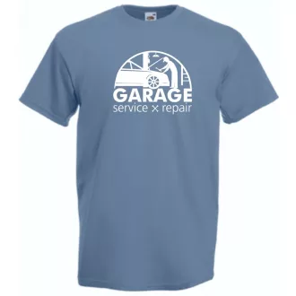 Garage Service & Repair férfi rövid ujjú póló