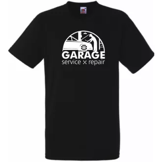 Garage Service & Repair férfi rövid ujjú póló