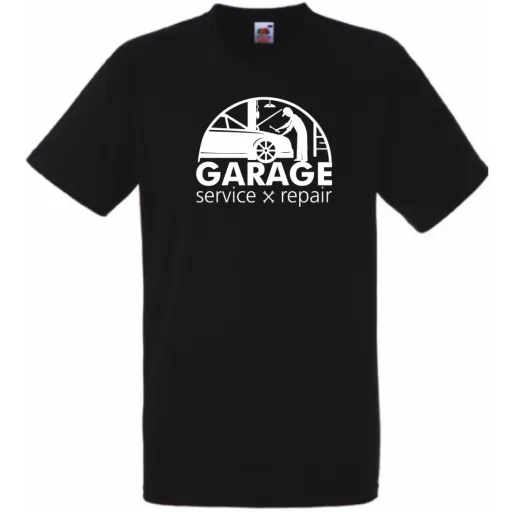 Garage Service & Repair férfi rövid ujjú póló