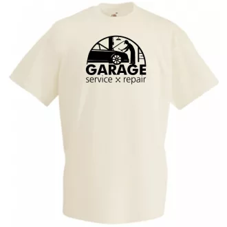 Garage Service & Repair férfi rövid ujjú póló