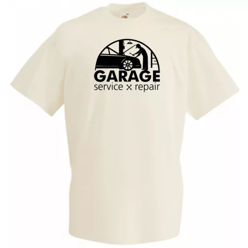Garage Service & Repair férfi rövid ujjú póló