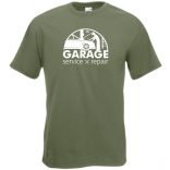 Garage Service & Repair férfi rövid ujjú póló