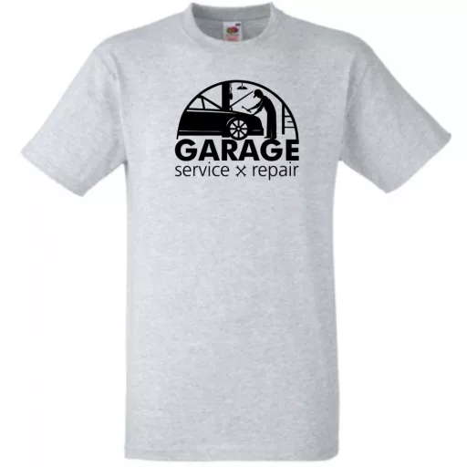 Garage Service & Repair férfi rövid ujjú póló