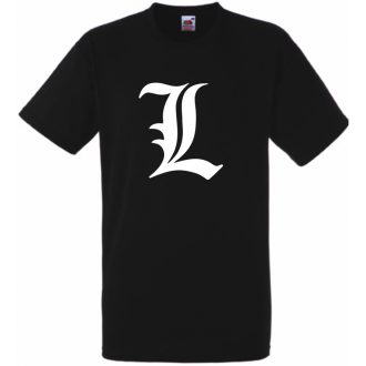 Anime Death Note "L" gyerek rövid ujjú póló