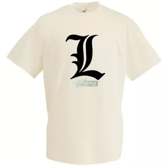 Anime Death Note "L" gyerek rövid ujjú póló