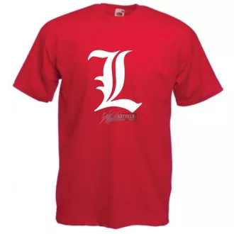 Anime Death Note "L" gyerek rövid ujjú póló