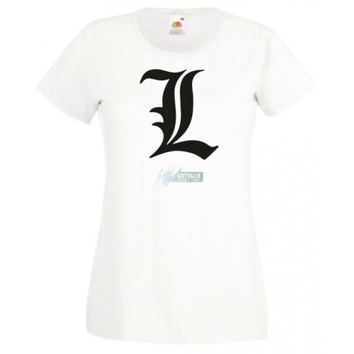 Anime Death Note "L" női rövid ujjú póló