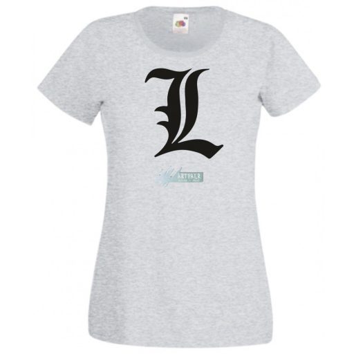 Anime Death Note "L" női rövid ujjú póló