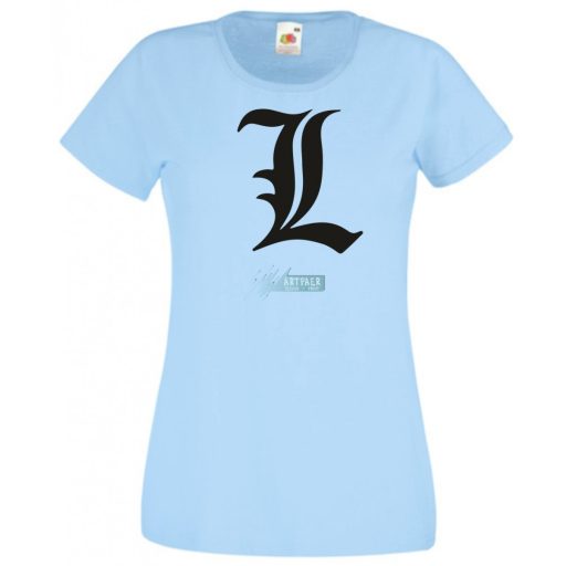 Anime Death Note "L" női rövid ujjú póló