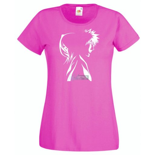 Bleach Ichigo és Rukia női rövid ujjú póló