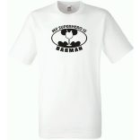 Humor - My Superhero Is Barman férfi rövid ujjú póló