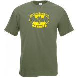 Humor - My Superhero Is Barman férfi rövid ujjú póló