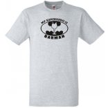 Humor - My Superhero Is Barman férfi rövid ujjú póló