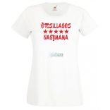 5 csillagos Nagymama női rövid ujjú póló