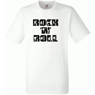 Rock and Roll férfi rövid ujjú póló