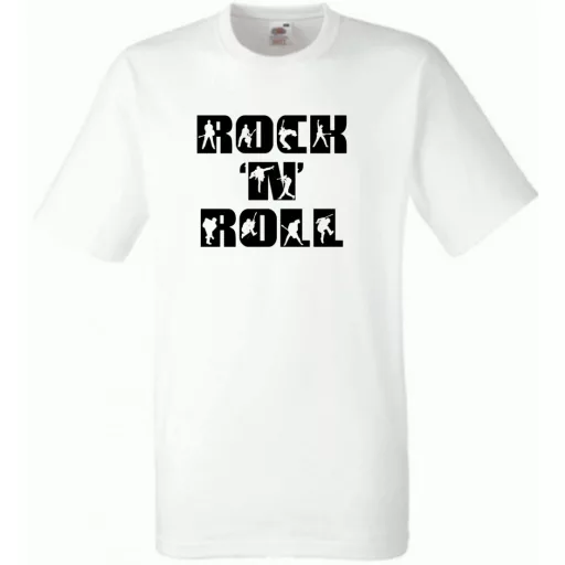 Rock and Roll férfi rövid ujjú póló