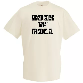 Rock and Roll férfi rövid ujjú póló