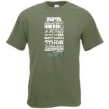 Apa az én Szuperhősöm -B gyerek rövid ujjú póló