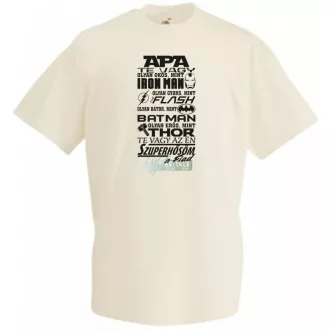Apa az én Szuperhősöm -B férfi rövid ujjú póló