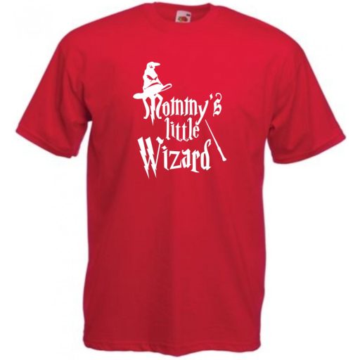 Anyu kicsi varázslója, angol gyerek rövid ujjú póló