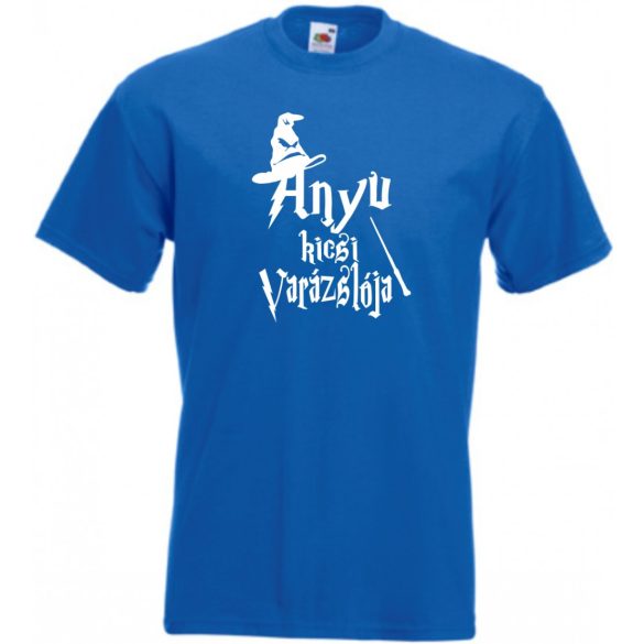 Anyu kicsi varázslója férfi rövid ujjú póló