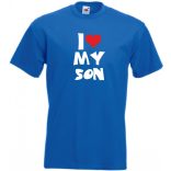 I Love My Son férfi rövid ujjú póló