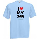 I Love My Son férfi rövid ujjú póló