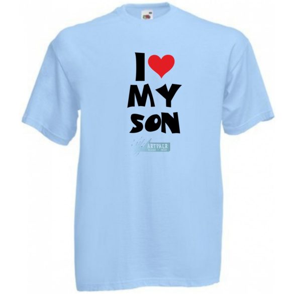 I Love My Son férfi rövid ujjú póló
