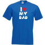 I Love My DAD gyerek rövid ujjú póló