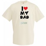 I Love My DAD gyerek rövid ujjú póló